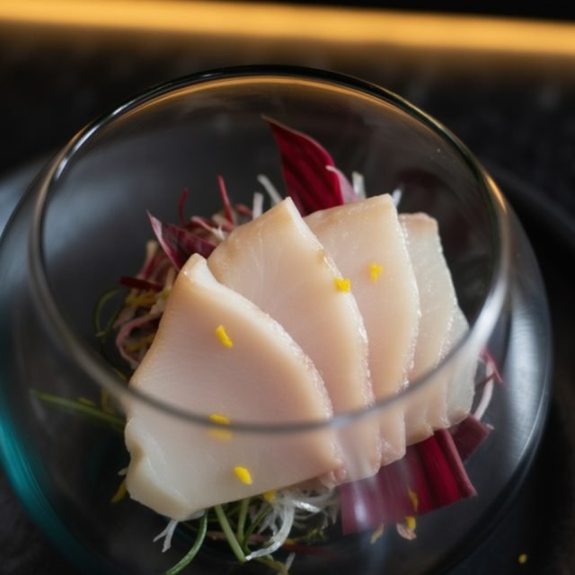 Sashimi de Hamachi